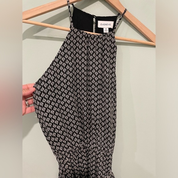 EVEREVE Jules Maxi Dress black and white size XS - Picture 8 of 10